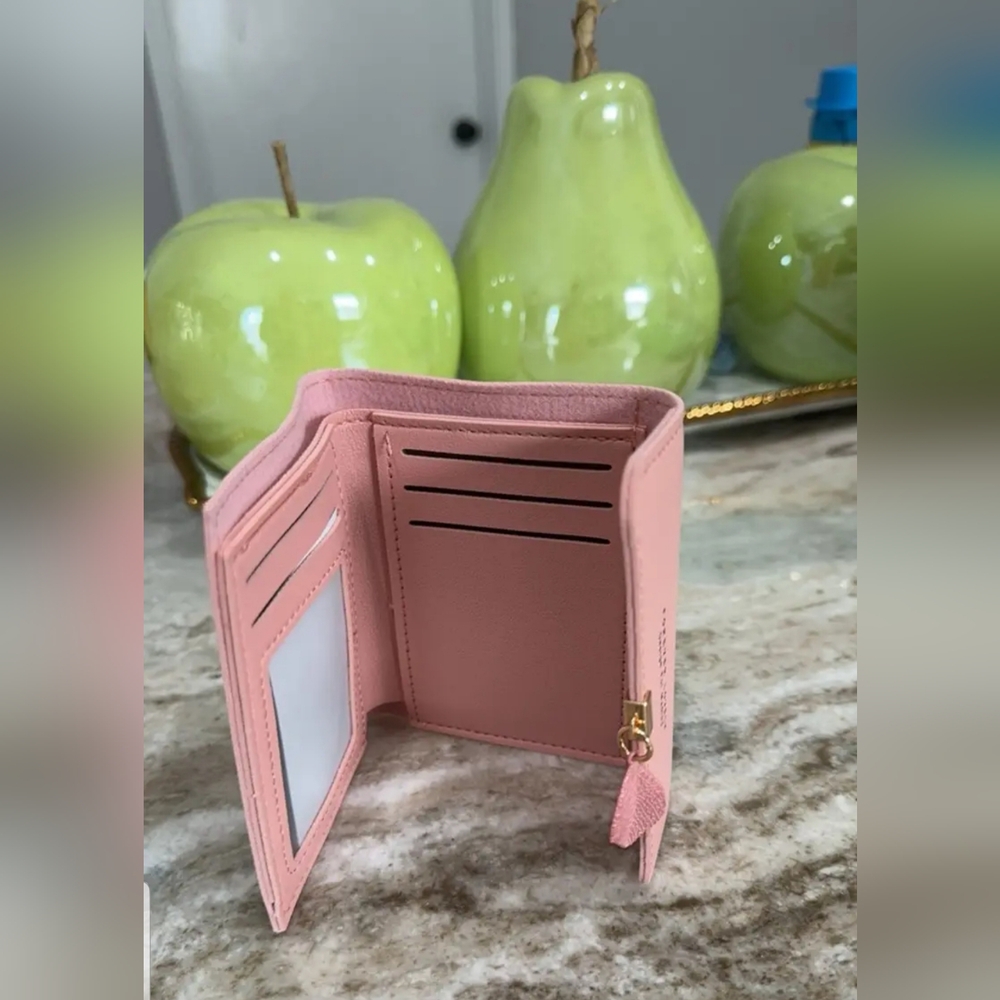Pink Wallet Card Holder - Picture 5 of 9